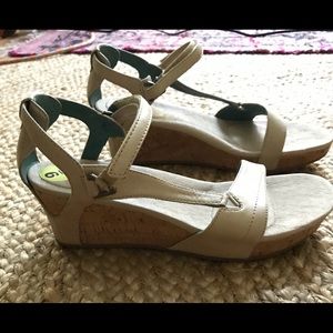 Teva Capri wedge cork sandal